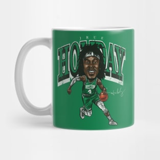 Jrue Holiday Boston Cartoon Mug